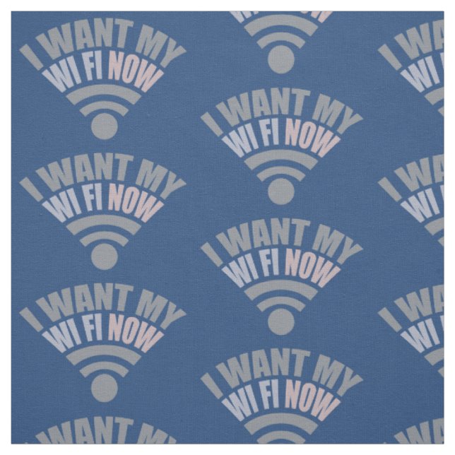 WiFi-Sonderstoff Stoff (Muster)