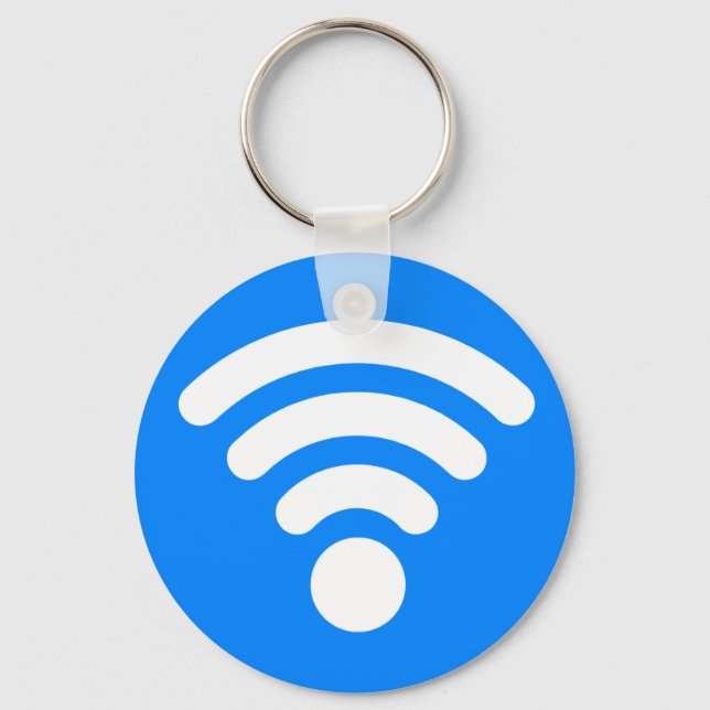 Wifi-Symbol Schlüsselanhänger (Vorderseite)