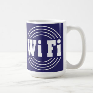 WiFi-Zeichen Kaffeetasse