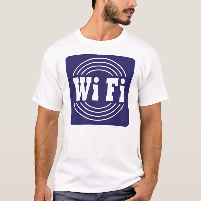 WiFi-Zeichen T-Shirt (Vorderseite)