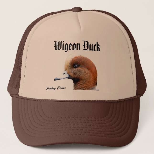 Wigeon Duck Truckerkappe (Vorderseite)