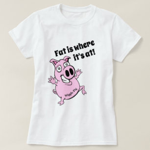 WIGGLE PIG-Neuheit-T - Shirt für Frauenfreude