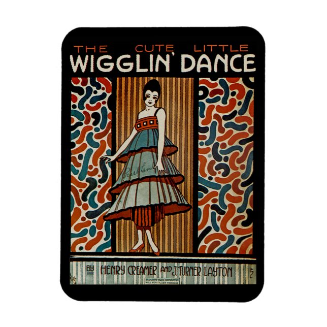 Wigglin Dance Magnet (Vertikal)