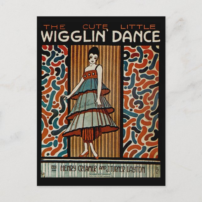 Wigglin Dance Postkarte (Vorderseite)