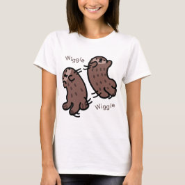 Wiggling Sea Otter Baby T-Shirt