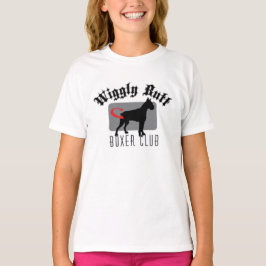 Wiggly Hintern-Boxer-HundeT - Shirt