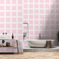 Wiggy Checkered Pattern Retro