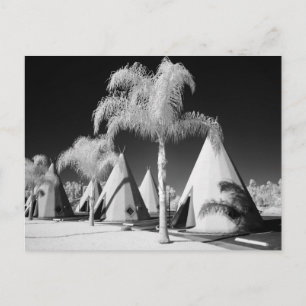 Wigwam Motel, Route 66, Rialto, Kalifornien Postkarte