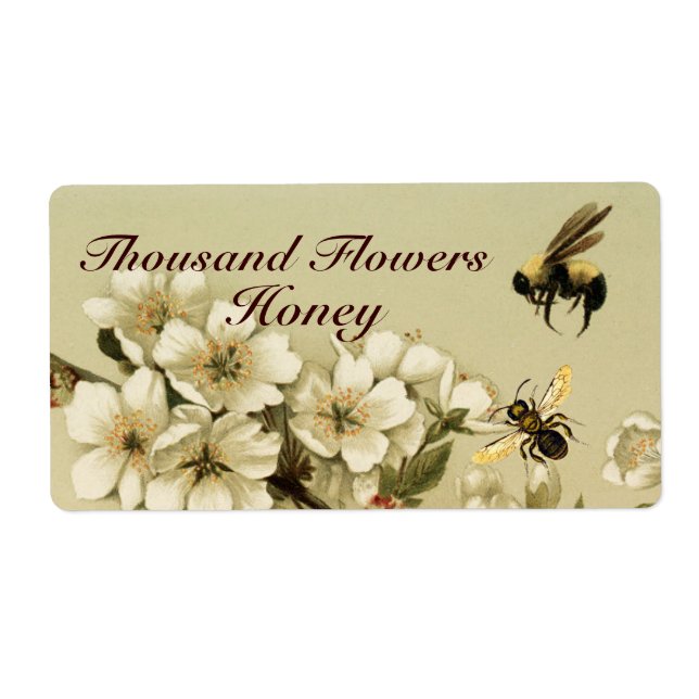 WIHITE SPRING BLUMEN UND HONEY BIE, BEEKEEPER (Vorne)