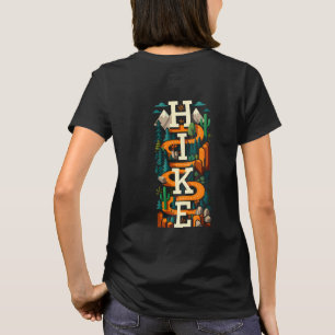 WIKE Naturlehrpfad Erlebnis Grafik Frauen T-Shirt