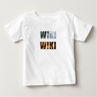 Wiki-Wiki Landschaftlich gedruckte Säuglinge und T