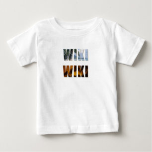 Wiki-Wiki T-shirt Pittoresque pour nourrissons et 