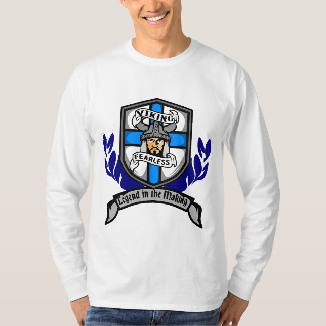 Wiking Furchtlos - T-Shirt (Vorderseite)