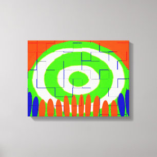 Wiking-Geister-Kunst Leinwanddruck