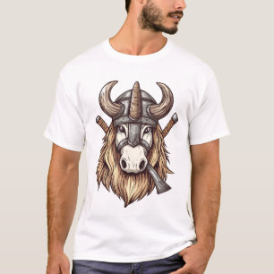 Wiking-Krieger-Einhorn (1) T-Shirt