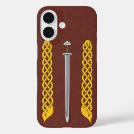 Wiking Sword and Plaitwork Case-Mate iPhone Case