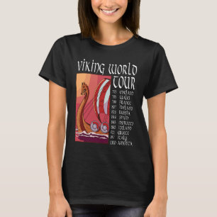 Wiking Tour Wikinger Valhalla Odin für Männer und T-Shirt
