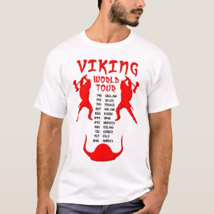 Wiking Welt Tour Shirt Vorderseite
