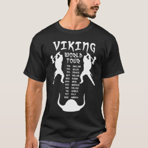 Wiking Welt Tour Shirt Vorderseite