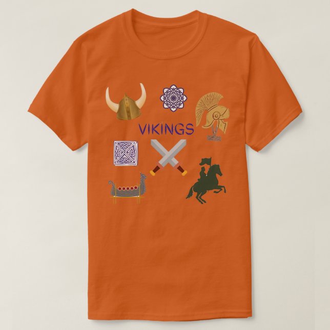 Wikinger 15 T-Shirt (Design vorne)