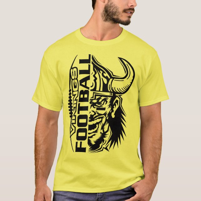 WIKINGER FUSSBALL T-Shirt (Vorderseite)