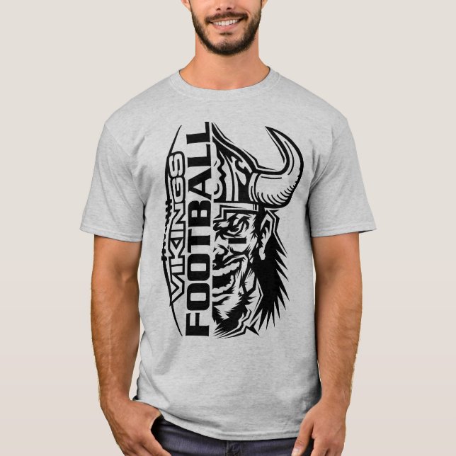 WIKINGER-FUSSBALL T-Shirt (Vorderseite)