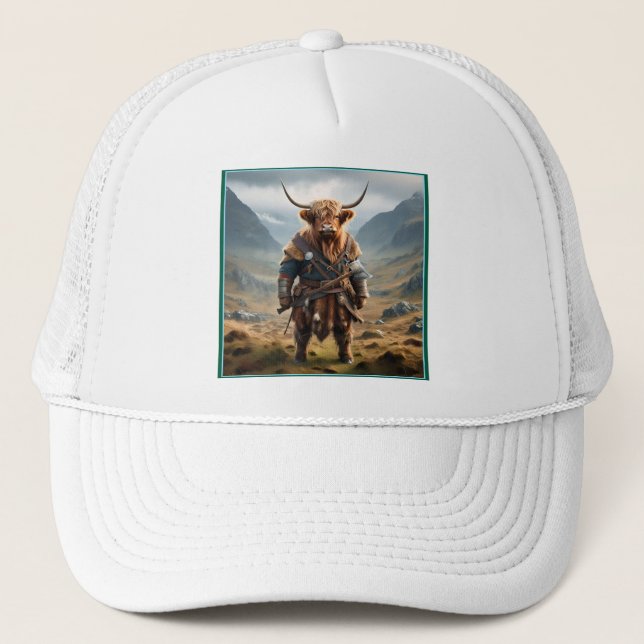 Wikinger Highland-Rind,  Truckerkappe (Vorderseite)