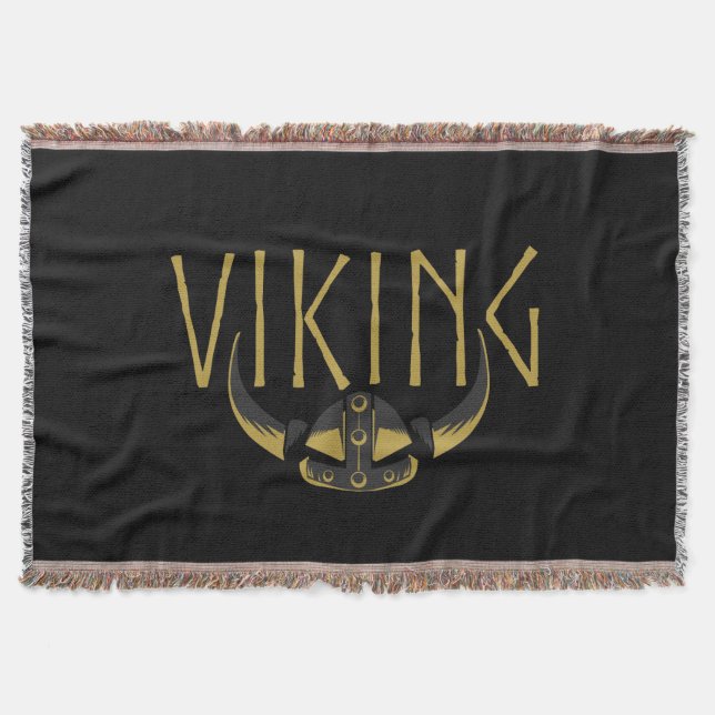 Wikinger-Hornhelm-Decke Decke (Vorderseite)