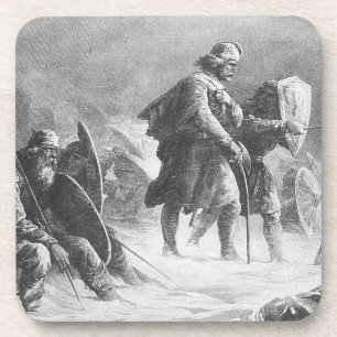 Wikinger im Kampf Untersetzer