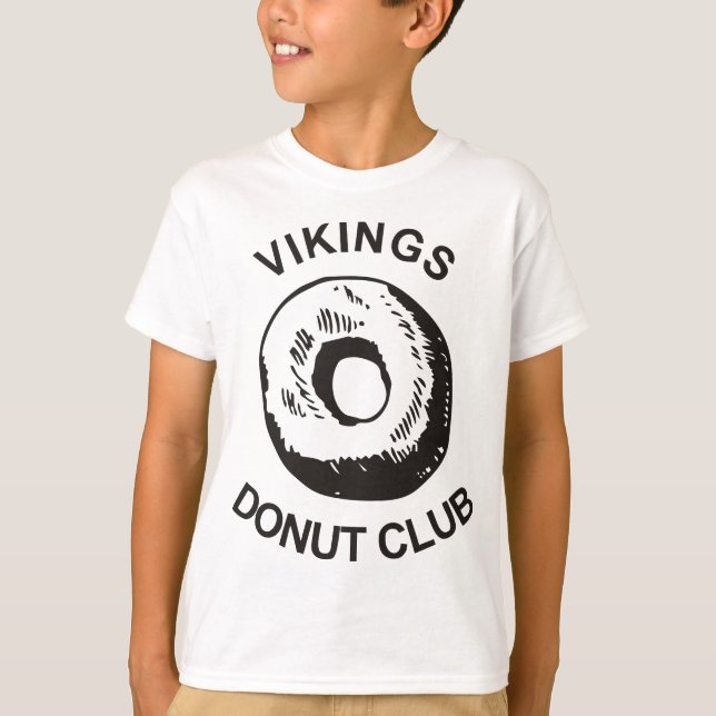 Wikinger-Krapfen-Verein T-Shirt (Vorderseite)
