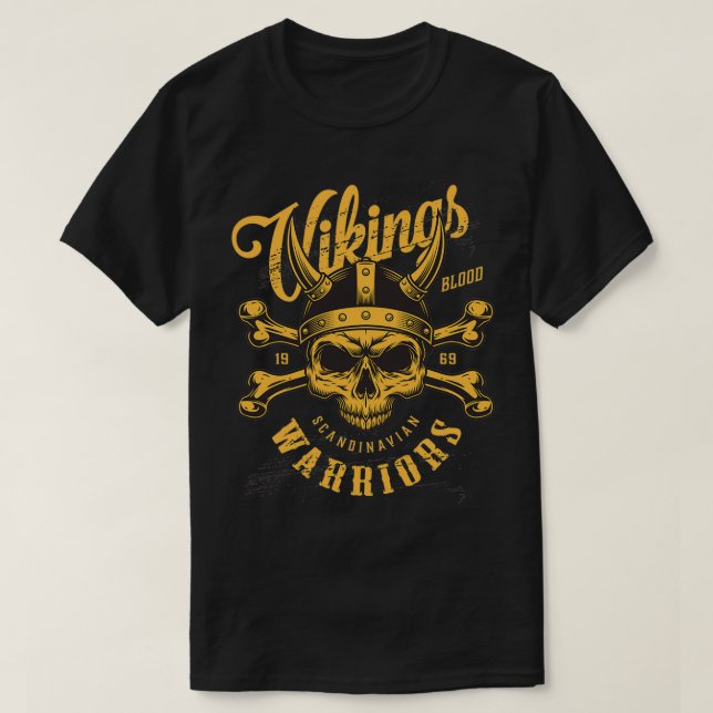 Wikinger-Krieger 4 T-Shirt (Design vorne)