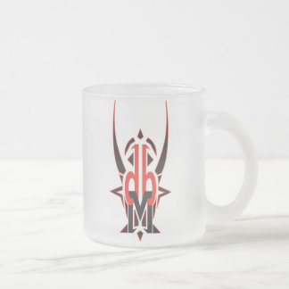 Wikinger-Monogramm-Tasse Mattglastasse