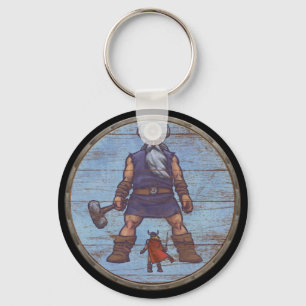Wikinger-Schild-Schlüsselanhänger - Jotun Schlüsselanhänger