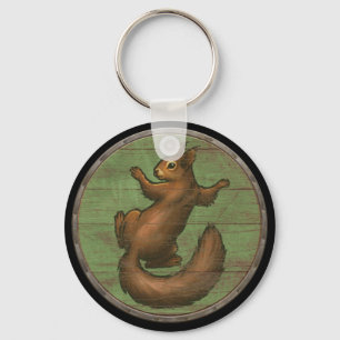 Wikinger-Schild-Schlüsselanhänger - Ratatoskr Schlüsselanhänger