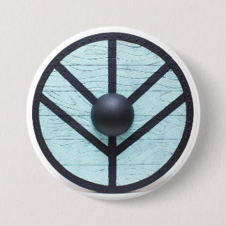 Wikinger schirmen Mädchen ab Button