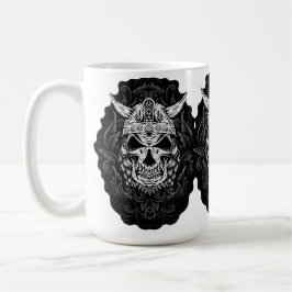 Wikinger Skull Art Kaffeetasse