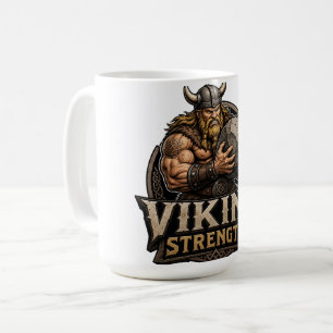 Wikinger-Stärke Krieger - Nordische Mythologie Kri Kaffeetasse