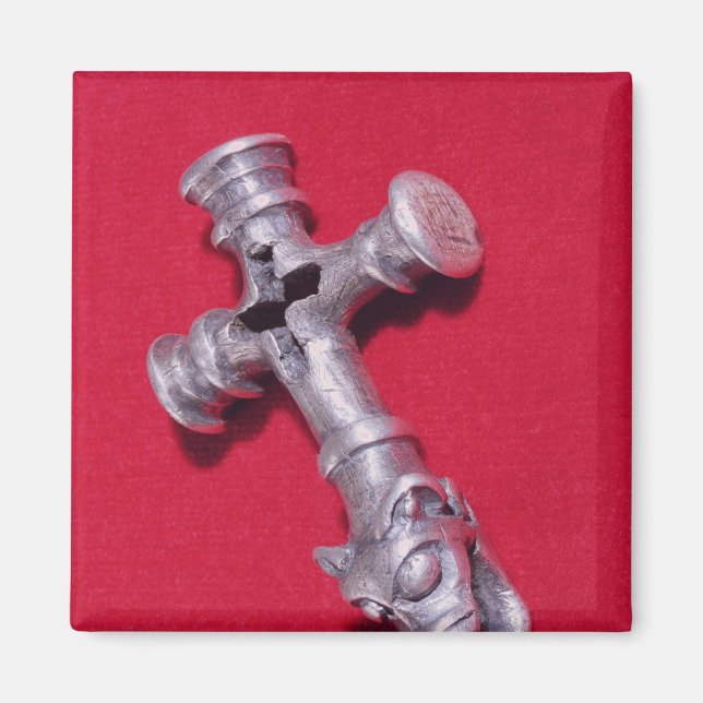 Wikingeramulet in Form eines Kreuzes Magnet (Vorne)