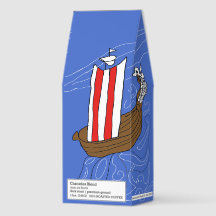Wikingerdrachenschiff-Partygeschenk Kaffee