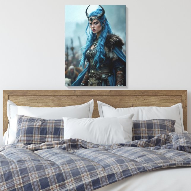 Wikingerkönigin  leinwanddruck (Insitu (Schlafzimmer))