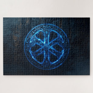 Wikingerrunenkreis-Puzzle