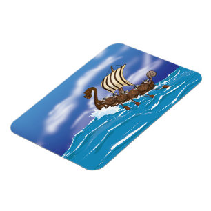 Wikingerschiff Magnet