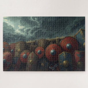 Wikingerschildwall-Puzzle