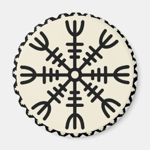 Wikingerschutzhelm der Ehrfurcht Magnet