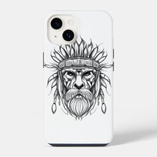 Wikingertasche für ihn iPhone 14 hülle