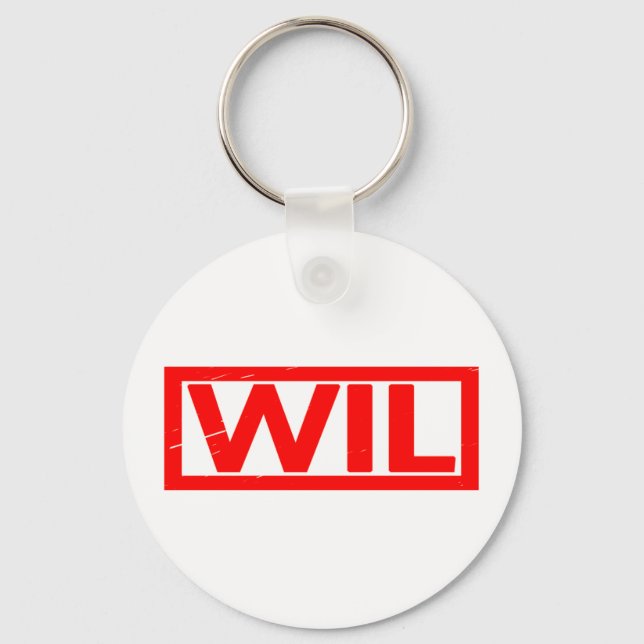 Wil Briefmarke Schlüsselanhänger (Vorderseite)