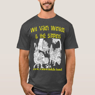 Wil Van Winkle et le T-shirt Sixpins Hudson's Crew