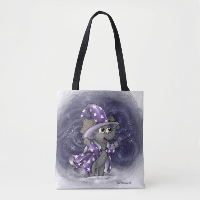 Wilbur de métal en Fourre-tout d'hiver ou sac tran (Devant)