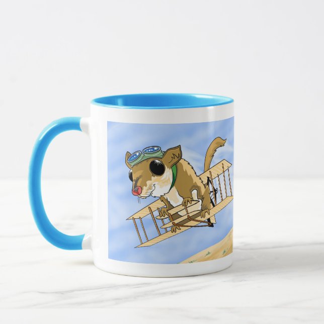 Wilbur, die Tasse des fliegenden Eichhörnchens (Links)