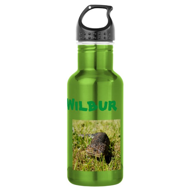 Wilbur Name mit Lizard, Wasserflasche (Vorderseite)